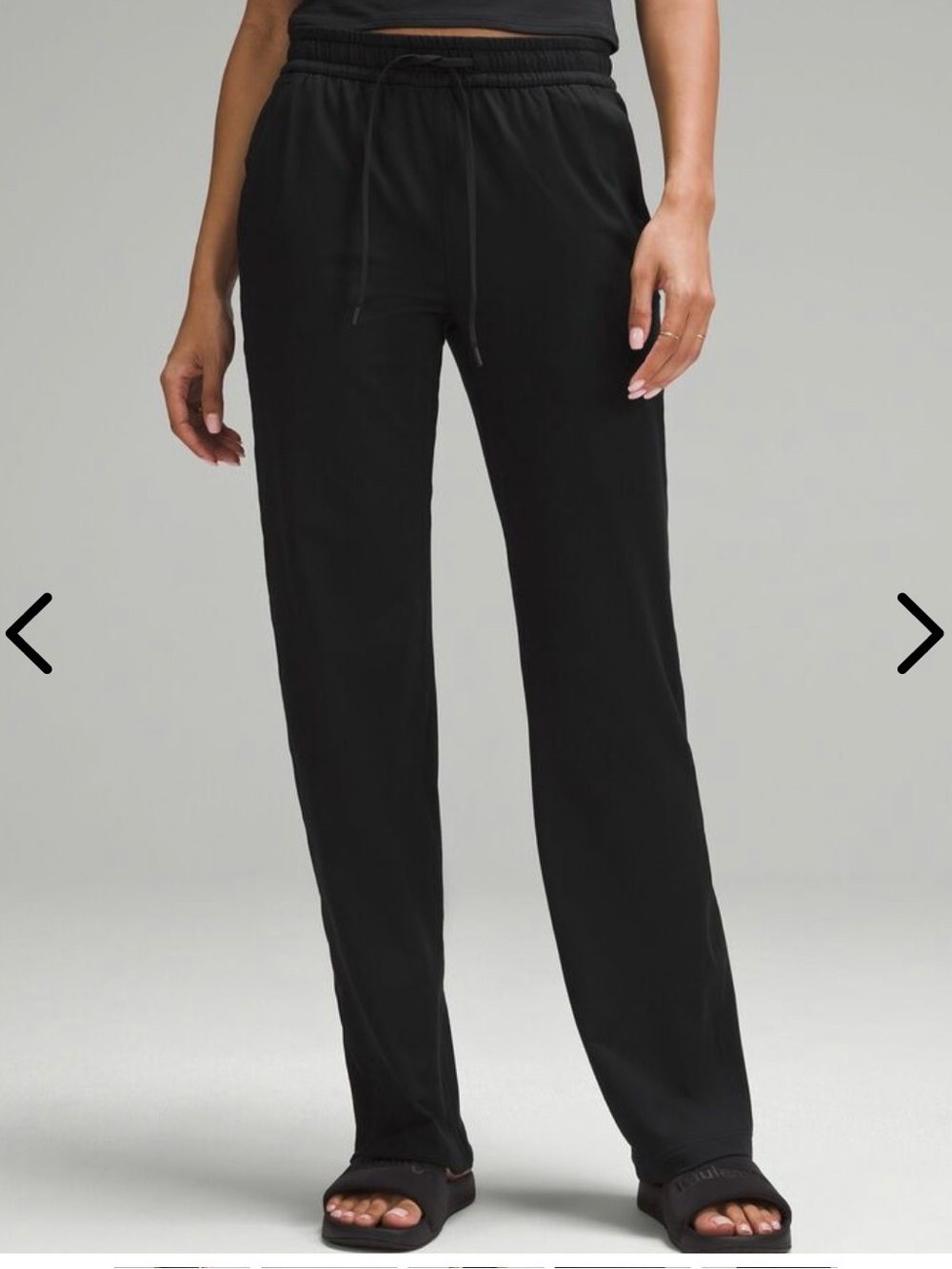 lululemon - Soft Jersey Straight-Leg Mid Rise Pant - regular